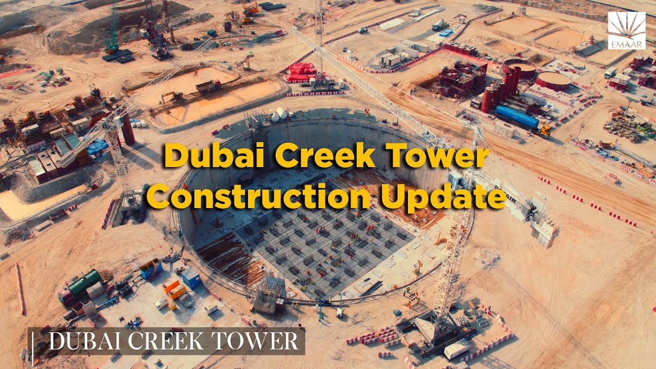 Construction update Dubai Harbour Creek Tower